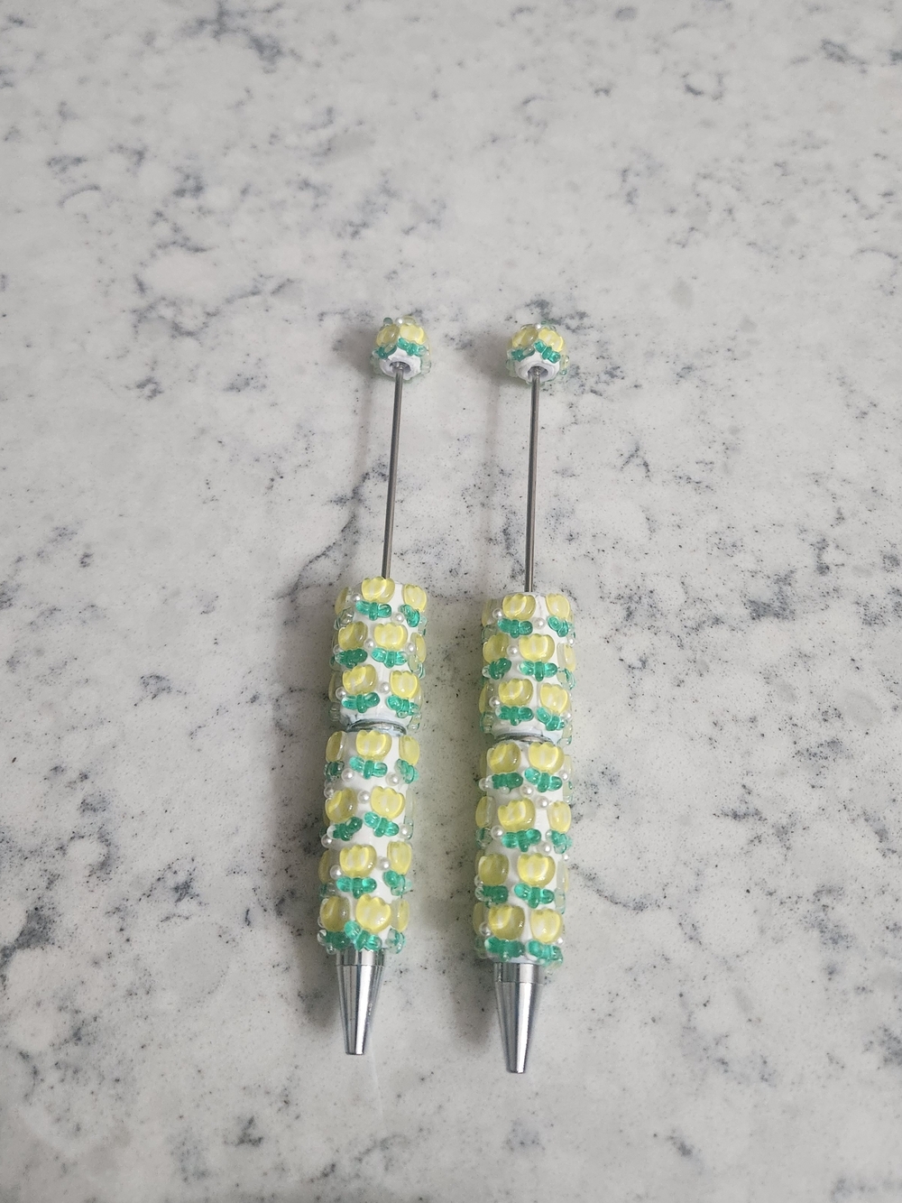 NEW!! DIY Yellow Flower Pens